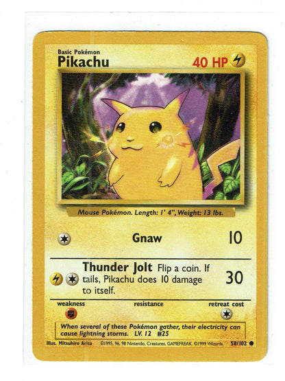Pikachu (E3 Stamped) 058/102 Promo Miscellaneous Cards & Products Pokemon NM