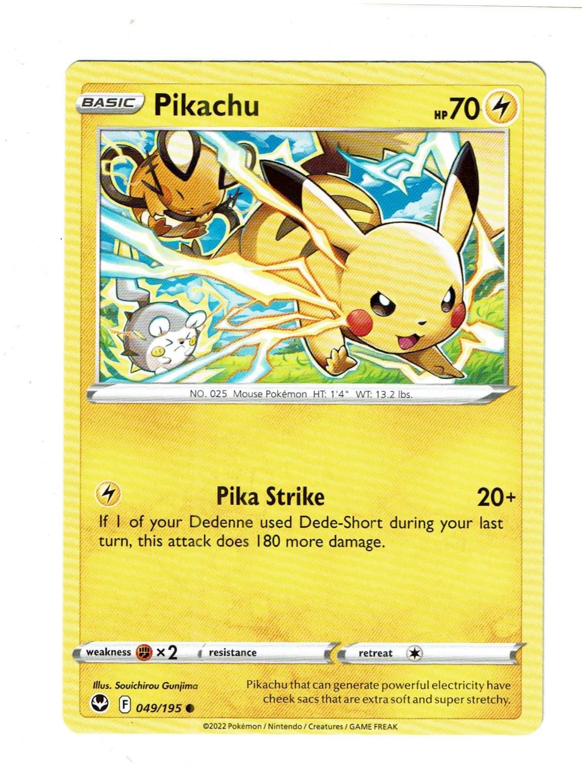 Pikachu (Holiday Calendar) 049/195 Holo Misc Cards & Products Pokemon NM