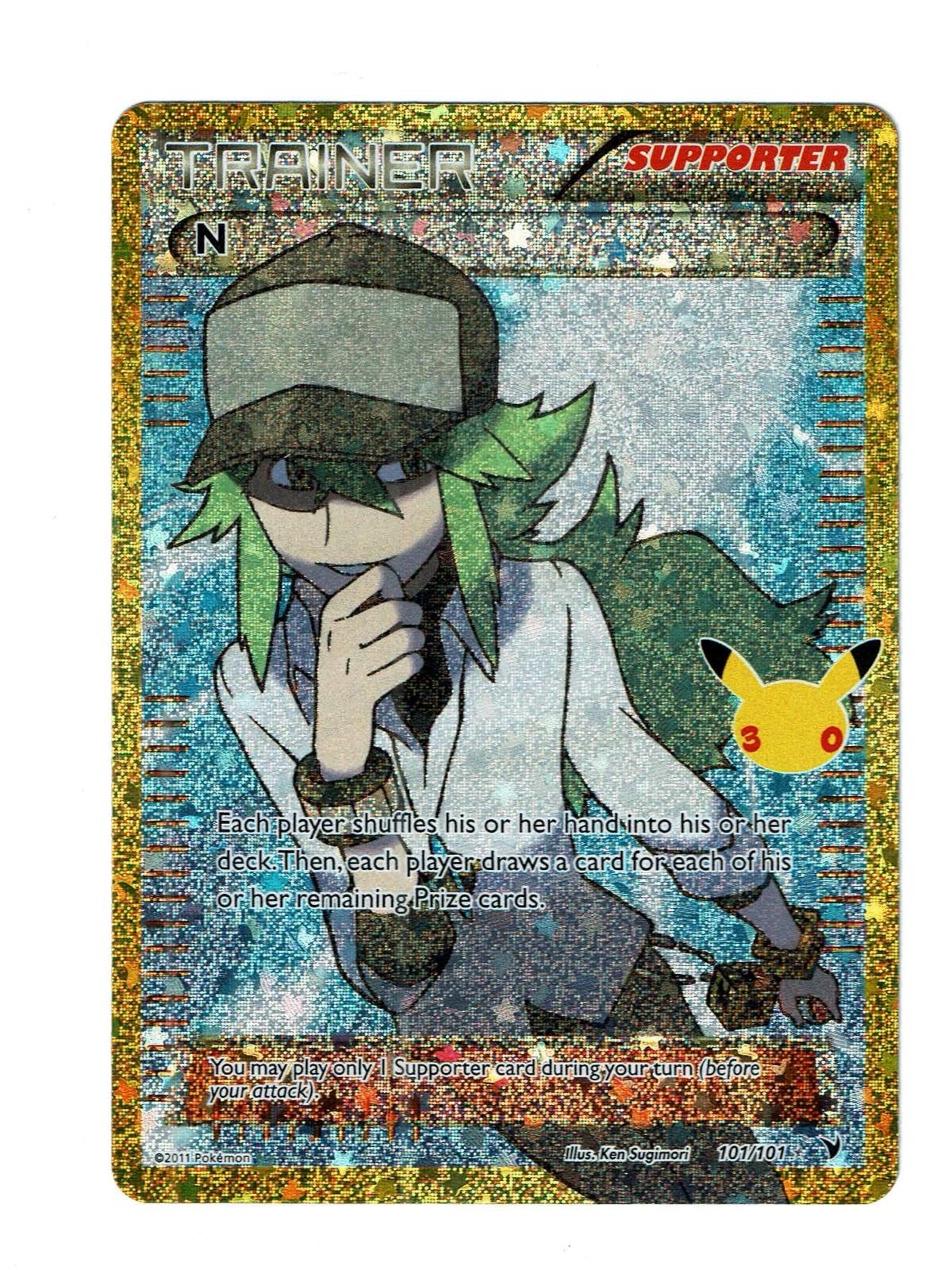 N 101/101 Holo ME: 30th Celebration Classic Collection Pokemon NM
