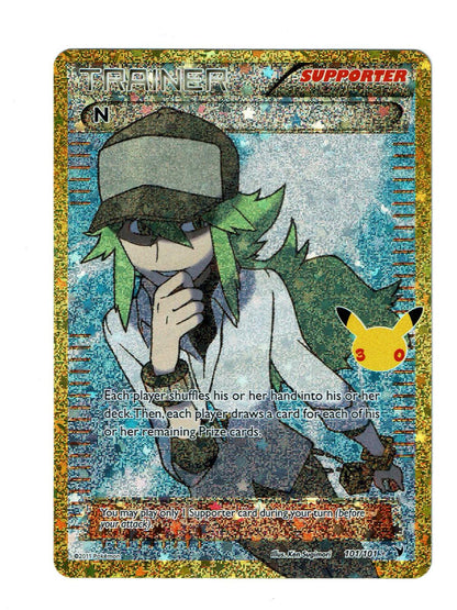 N 101/101 Holo ME: 30th Celebration Classic Collection Pokemon NM