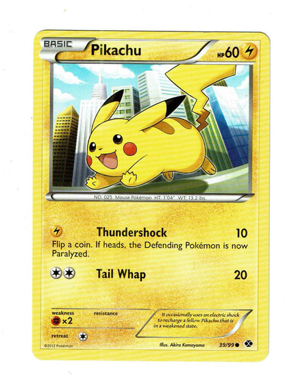 Pikachu 39/99 Common Next Destinies Pokemon Near Mint